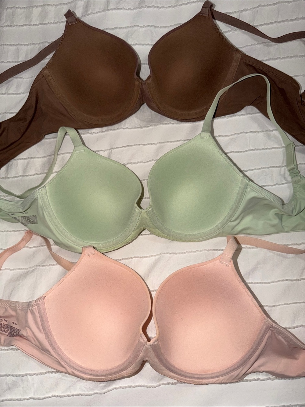 EUC Qty 3 Sz 34C Auden “The Icon” Bra - Picture 9 of 9